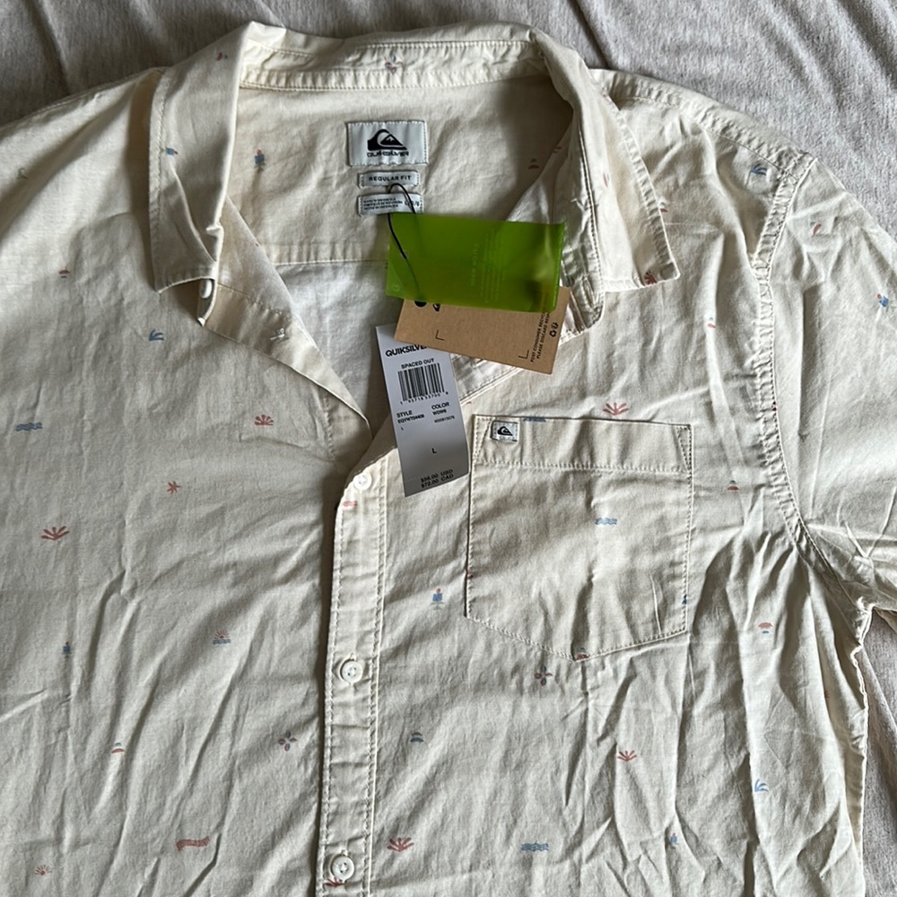 Short sleeve Quiksilver button up